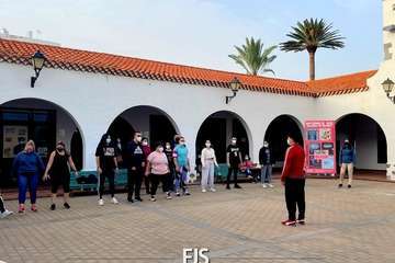 Taller de Bailes Urbanos en Telde/Francisco Javier Santana.
